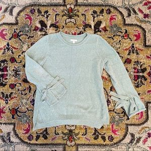 Lauren Conrad Chenille Sweater with bell sleeves